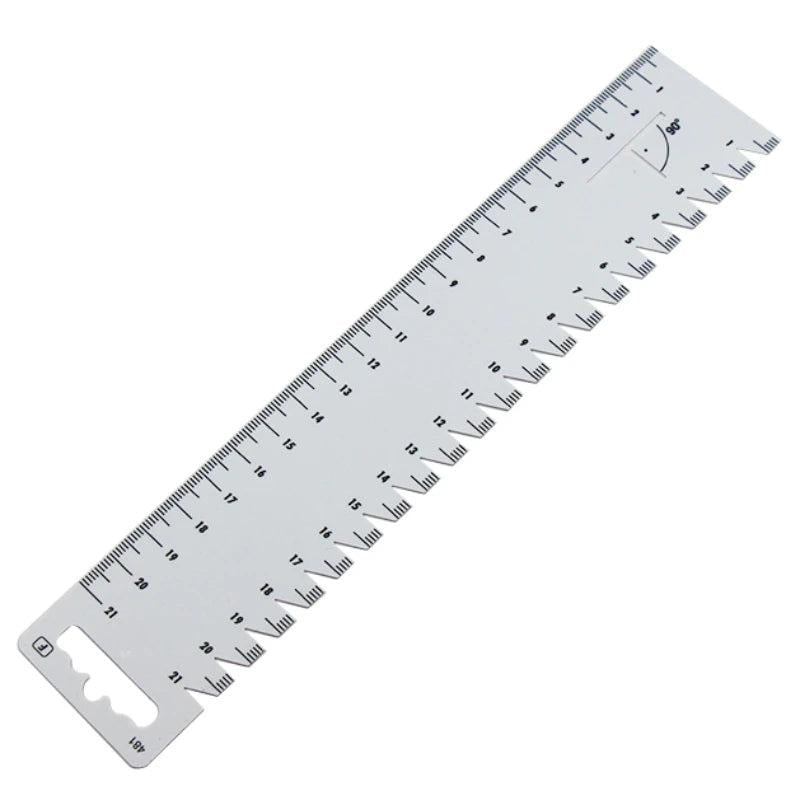 DIY Sewing Patchwork Quilt Ruler Tools Measuring Gauge Quilting Ruler