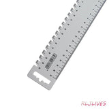 DIY Sewing Patchwork Quilt Ruler Tools Measuring Gauge Quilting Ruler