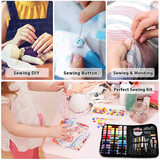Household Portable Sewing Kits Bag Multi-function Hand Quilting Stitchings