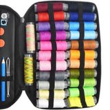 97pcs Sewing Kit, Portable Supplies for Home & Travel, Contains Thread