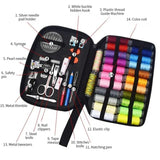 97pcs Sewing Kit, Portable Supplies for Home & Travel, Contains Thread