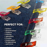 Sewing Clips Plastic Craft Quilting Binding Crocheting Knitting Safety Clamps