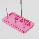 Cast Iron Thread Stand Adjustable Thread Bobbin with Plastic Base