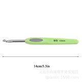 Colorful Soft Plastic Crochet Hooks Set 2.5mm-6mm