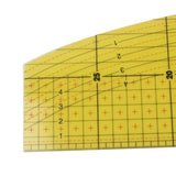 G5AB Sewing Ruler Hot Ironing Ruler Patch Tailor Craft DIY Sewing Supplies