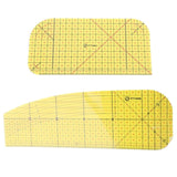 G5AB Sewing Ruler Hot Ironing Ruler Patch Tailor Craft DIY Sewing Supplies