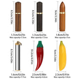 Round Sandalwood Needle Holder for Sewing Needles Storage