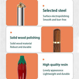 Round Sandalwood Needle Holder for Sewing Needles Storage