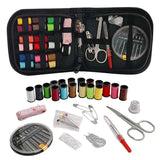 Sewing Kit Box Needles Thread Scissor Set for Quilting Stitching 