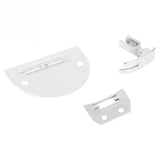 3Pcs Sewing Machine Needle Plate Presser Foot Kit Set