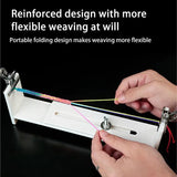 Red Rope Bracelet Braiding Frame Tool