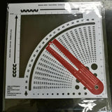 Knitting Needle Gauge Converter Ruler Sewing Tool