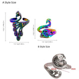 DIY Knitting Accessories Ring Thread Wrapped Rings Loop Wire Winder Crochet Wire