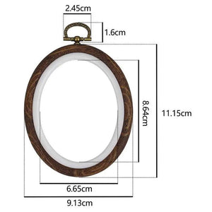 Retro Plastic Embroidery Hoop Craft Tool