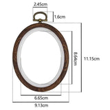 Retro Plastic Embroidery Hoop Craft Tool