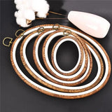 Retro Plastic Embroidery Hoop Craft Tool