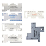 Metal Seam Measuring Gauge Quilting Ruler