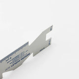 Metal Seam Measuring Gauge Quilting Ruler
