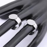 10pcs Adjustable 12mm Circle Pad Ring Base Setting Blanks