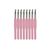 8pc Crochet Tool Set Soft Handle Aluminum DIY Multifunction