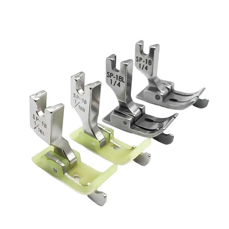 Industrial Flatcar Presser Foot Plastic/Steel Edge Guide DIY Sewing Machine