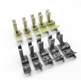 Industrial Flatcar Presser Foot Plastic/Steel Edge Guide DIY Sewing Machine