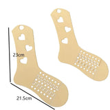 2pcs Xmas Socks Knitting Mold for Beginners