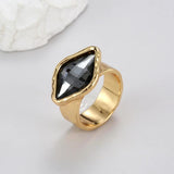 Anslow Colorful Rhomboid Lady Ring For Wedding Engagement