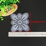 10pcs Butterfly Flower Mesh Air Hook Bag Material DIY