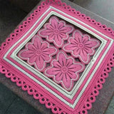 10pcs Butterfly Flower Mesh Air Hook Bag Material DIY