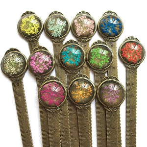 Vintage Metal Bookmarks Ruler for DIY Craft