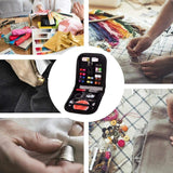 Portable Travel Sewing Kit 10Pcs Bag Stitching Tool Set