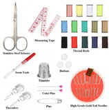 Portable Travel Sewing Kit 10Pcs Bag Stitching Tool Set