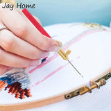Tambour Crochet Hook with 3 Needles Set Embroidery Beading Needle Tools
