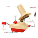 Handheld Yarn Winder Machine for DIY Sewing Fiber Wool