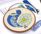 Wood Grain Plastic Hoop for Cross Stitch Embroidery Handcraft DIY Needlework