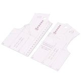 Doll Sewing Tool Measure Ruler for Pattern Making