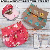 Pouch Templates Set Quilting Tool Accessories