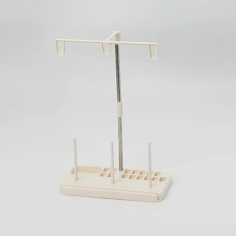 Poolin Thread Stand for Embroidery Machine 3 Spools Holder Sewing Accessories
