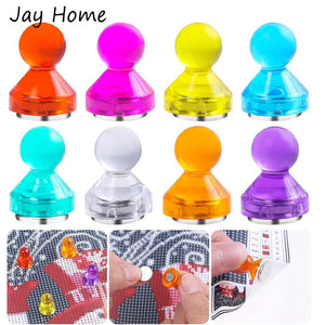 8 Pack Diamond Painting Magnet Cover Holder DIY Diamond Painting Accessories