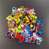 50/100Pcs Mixed Sweater Mark Buckle Needle Plastic Pins Knitting Accessories