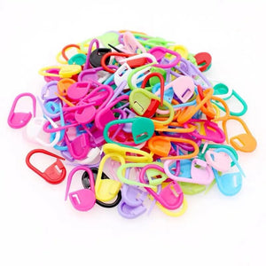 50/100Pcs Mixed Sweater Mark Buckle Needle Plastic Pins Knitting Accessories