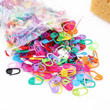 50/100Pcs Mixed Sweater Mark Buckle Needle Plastic Pins Knitting Accessories