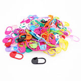 50/100Pcs Mixed Sweater Mark Buckle Needle Plastic Pins Knitting Accessories