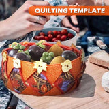 Quilting Template Woven Spiral Basket DIY Ruler