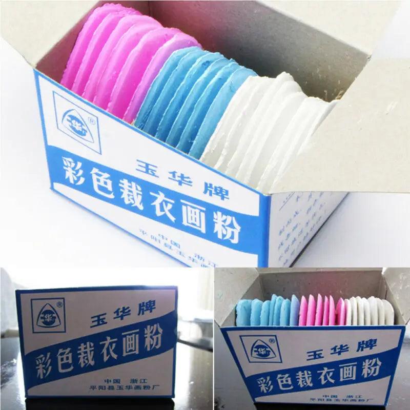 Colorful Erasable Tailors Chalk Fabric Sewing Marker Clothing Pattern DIY Sewing