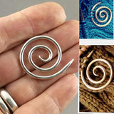 Spiral Cable Knitting Needles Sewing Stitch Holders Crochet Tool