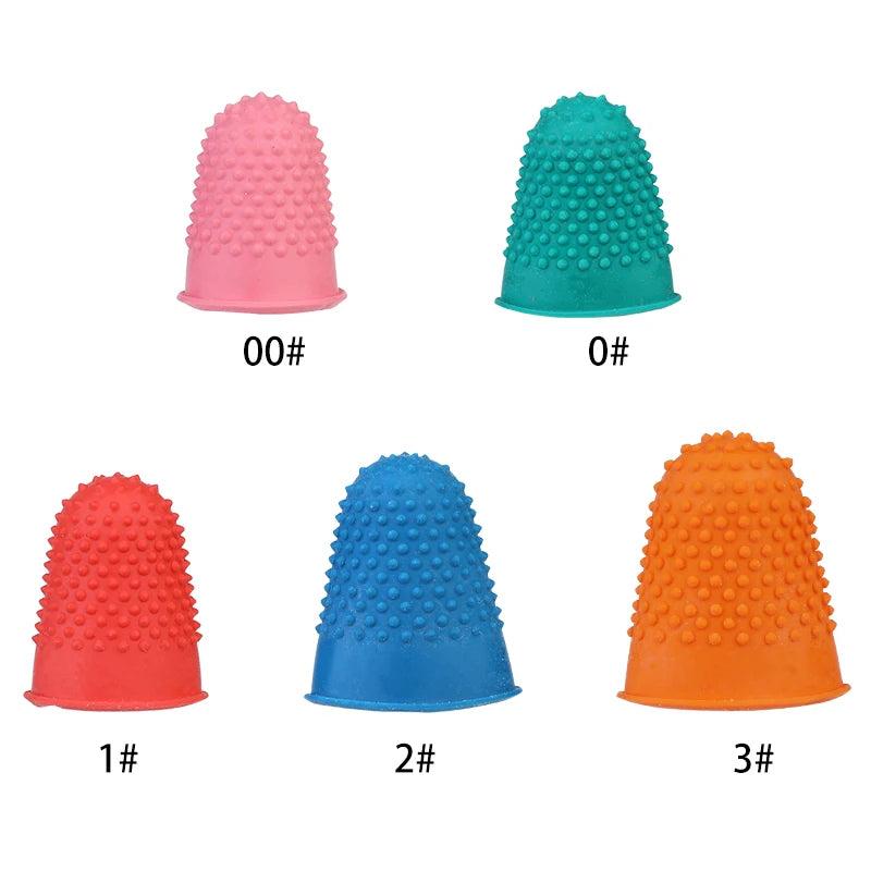 4Pcs Silicone Finger sleeve Non-slip Latex Gloves