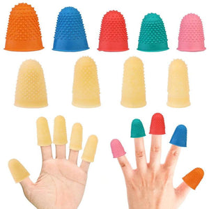 4Pcs Silicone Finger sleeve Non-slip Latex Gloves