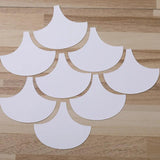 25 DIY Paper Quilting Templates - Round Diamond Hexagon Patchwork